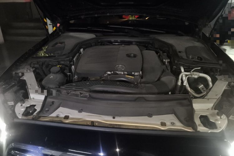 Used Mercedes-Benz E-Class 2021 E 300 L Luxury Model Engine Bay