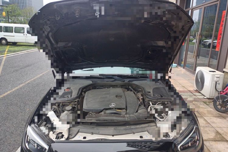 Used Mercedes-Benz E-Class 2021 E 300 L Luxury Model Engine Bay