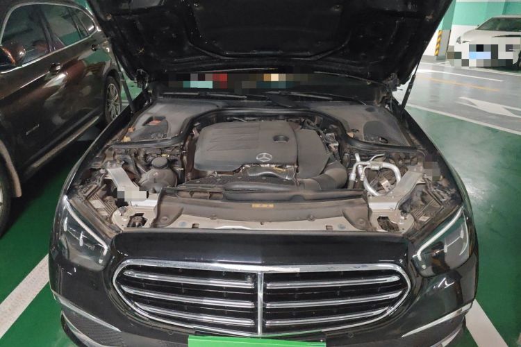 Used Mercedes-Benz E-Class 2021 Facelift E 300 L Stylish Edition Engine Bay