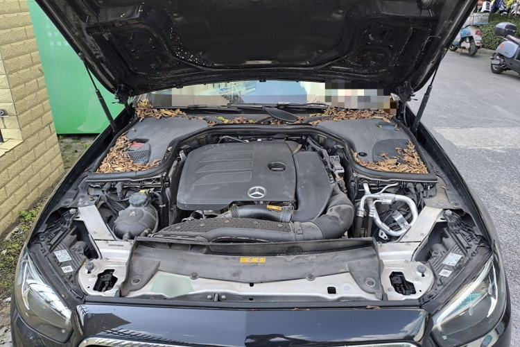 Used Mercedes-Benz E-Class 2021 Facelift E 300 L Stylish Edition Engine Bay