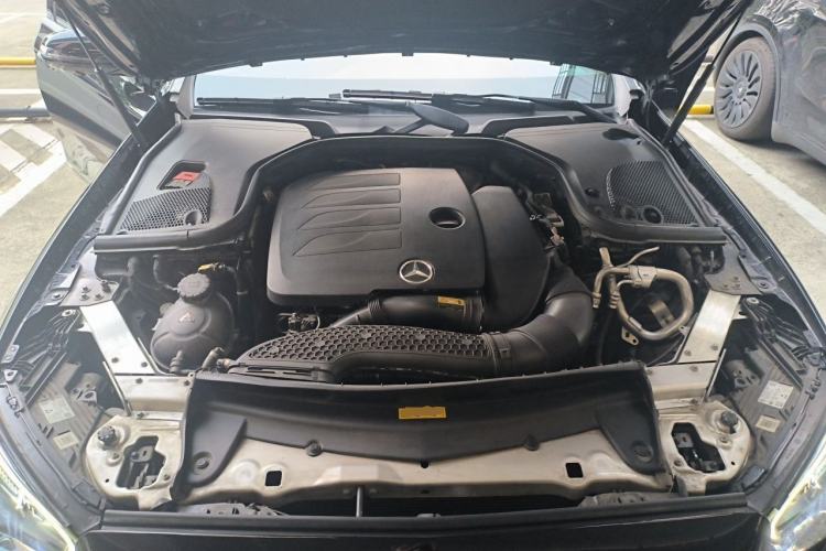 Used Mercedes-Benz E-Class 2021 Facelift E 300 L Stylish Edition Engine Bay