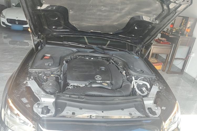 Used Mercedes-Benz E-Class 2021 E 300 L Luxury Model Engine Bay