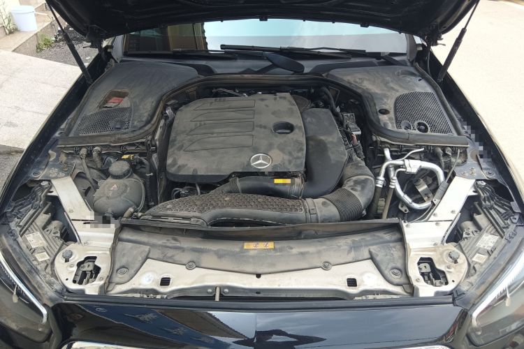 Used Mercedes-Benz E-Class 2021 Facelift E 300 L Stylish Edition Engine Bay