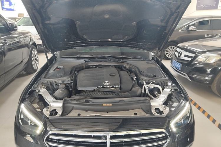 Used Mercedes-Benz E-Class 2021 Facelift E 300 L Stylish Edition Engine Bay