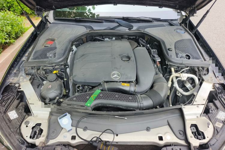 Used Mercedes-Benz E-Class 2021 E 300 L Luxury Model Engine Bay
