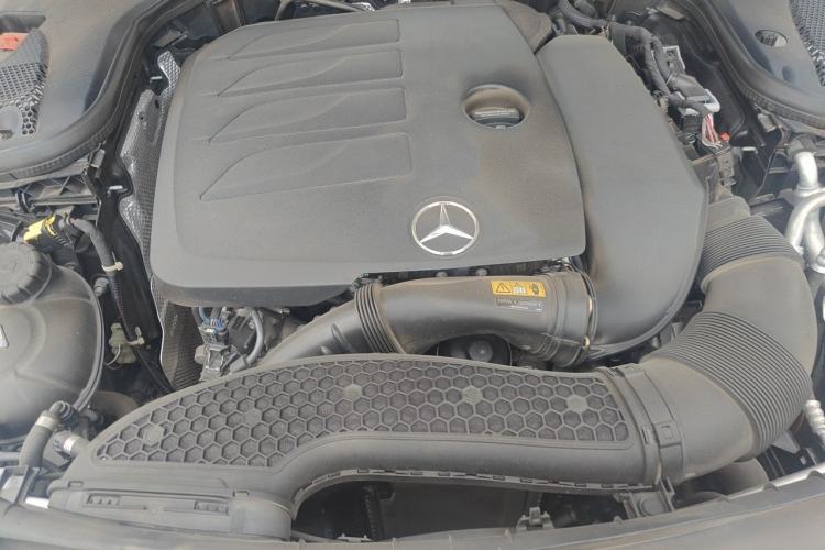Used Mercedes-Benz E-Class 2021 E 300 L Sporty and Stylish Model Engine Bay