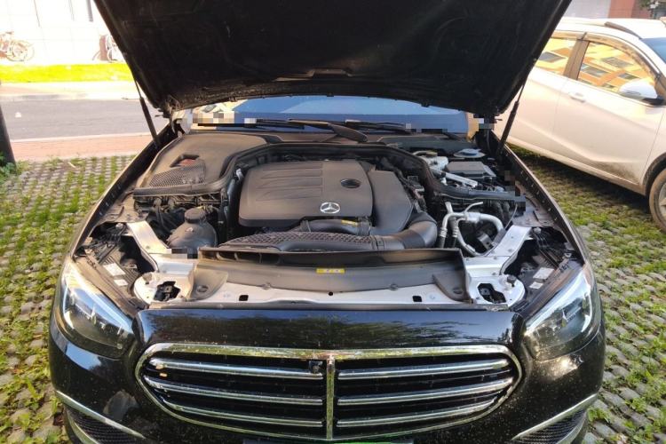 Used Mercedes-Benz E-Class 2021 Restyled E 300 L Sporty and Stylish Edition Engine Bay