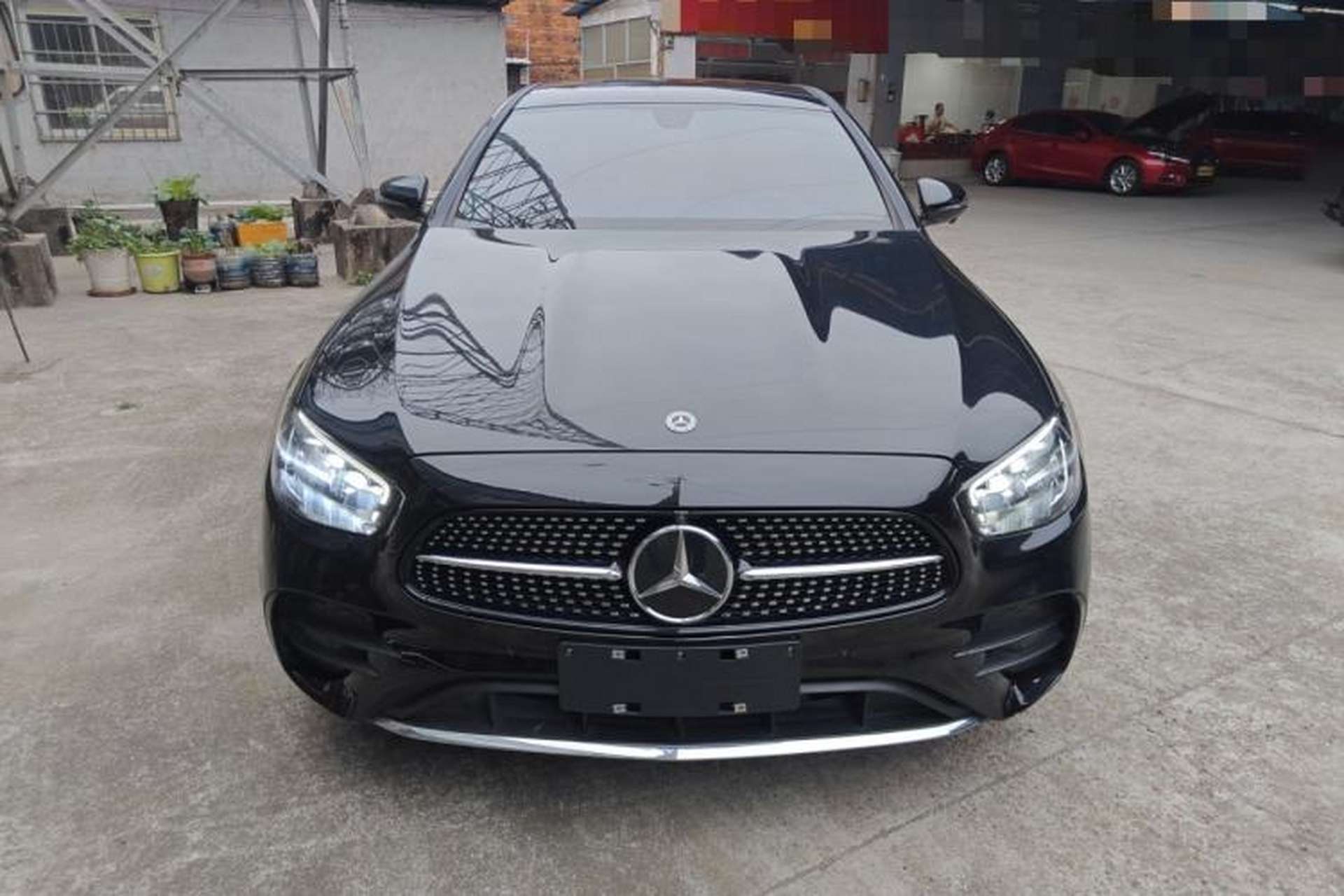 Used Mercedes-Benz E-Class 2021 E 300 L Sporty and Stylish Model Front