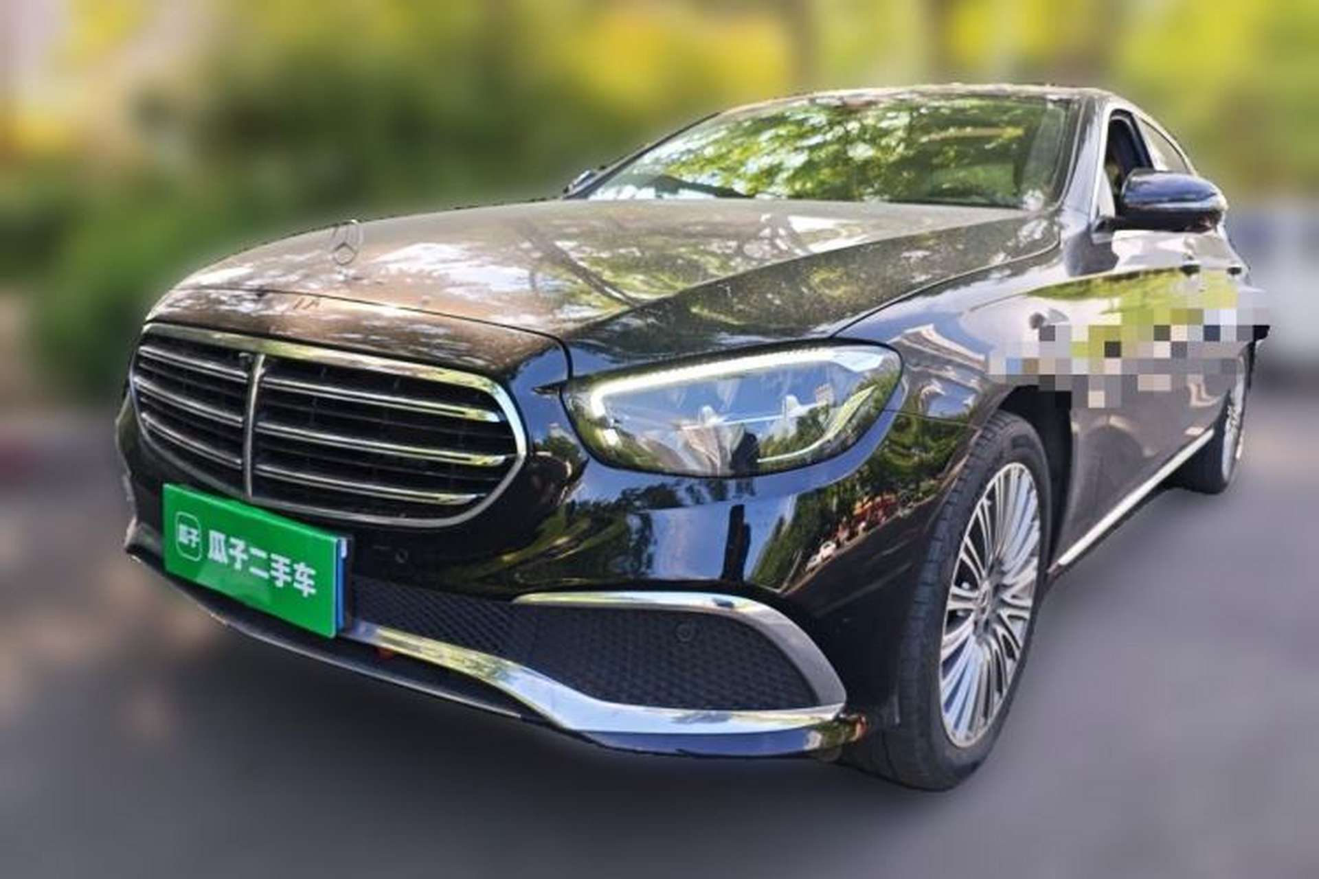 Used Mercedes-Benz E-Class 2021 E 300 L Stylish Model Front Left 45 Deg