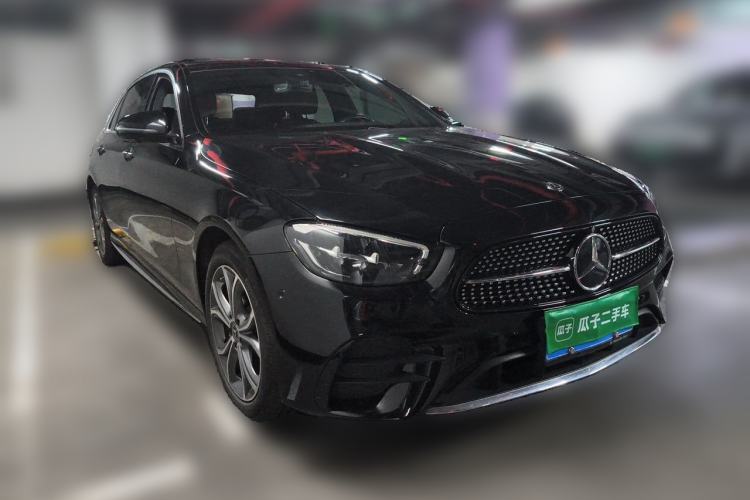 Used Mercedes-Benz E-Class 2021 E 300 L Sporty and Stylish Model Front Right 45 Deg
