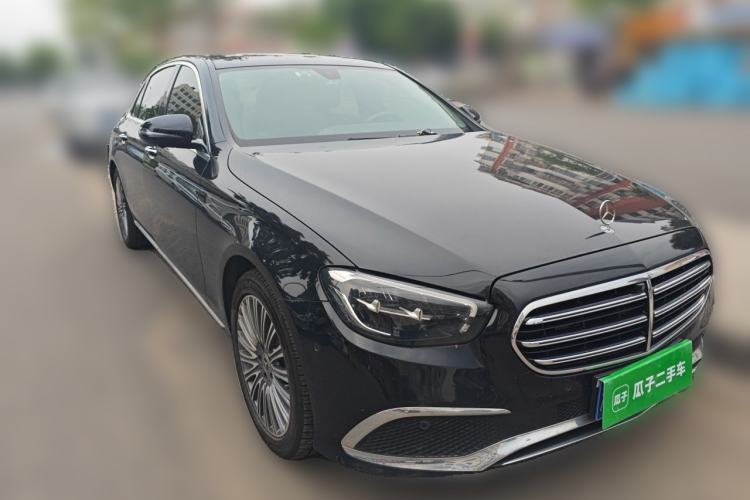 Used Mercedes-Benz E-Class 2021 E 300 L Stylish Model Front Right 45 Deg