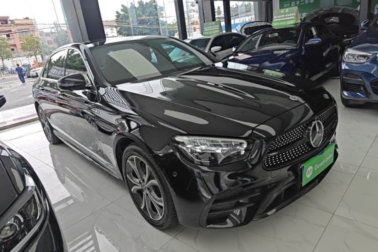 Used Mercedes-Benz E-Class 2021 Restyled E 300 L Sporty and Stylish Edition Front Right 45 Deg