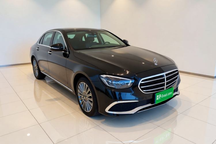 Used Mercedes-Benz E-Class 2021 E 300 L Stylish Model Front Right 45 Deg