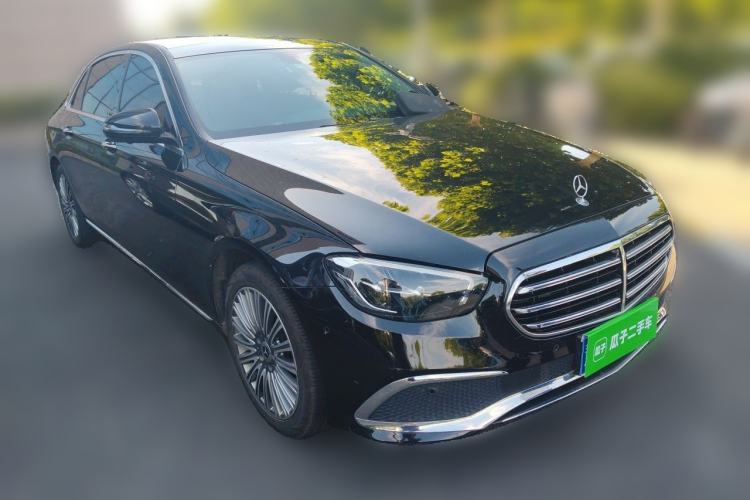 Used Mercedes-Benz E-Class 2021 E 300 L Stylish Model Front Right 45 Deg