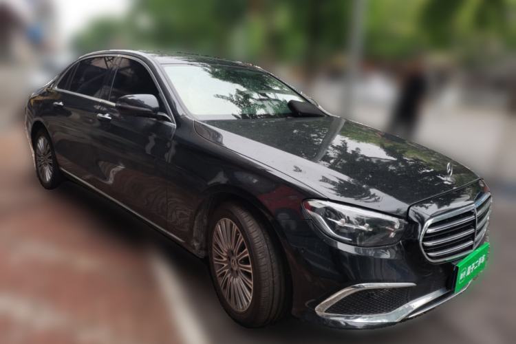 Used Mercedes-Benz E-Class 2021 E 300 L Sporty and Stylish Model Front Right 45 Deg