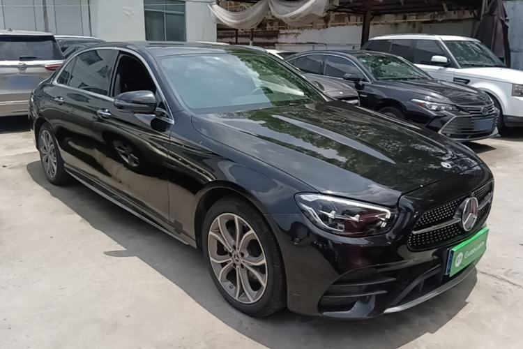 Used Mercedes-Benz E-Class 2021 Restyled E 300 L Sport Luxury Edition Front Right 45 Deg