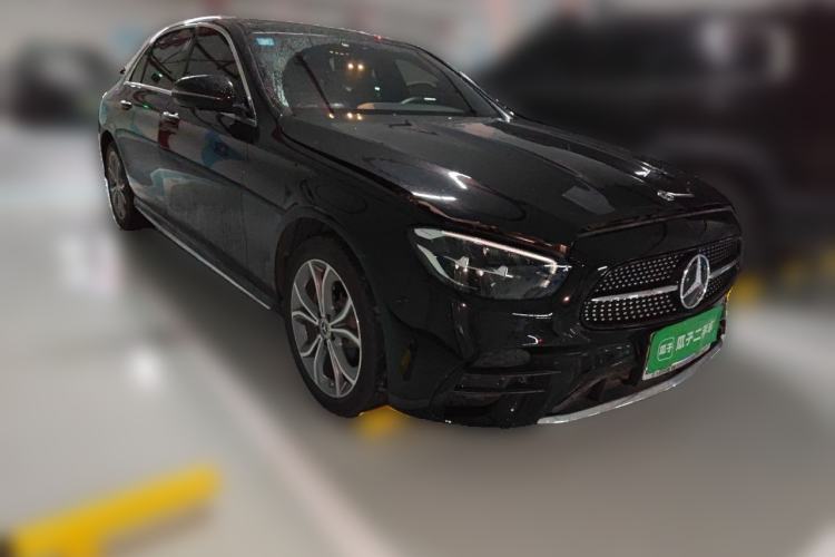 Used Mercedes-Benz E-Class 2021 E 300 L Sporty and Stylish Model Front Right 45 Deg