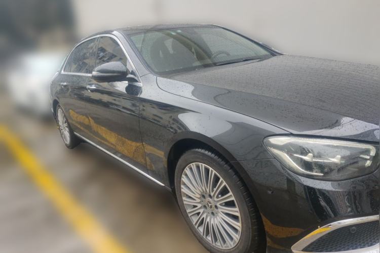 Used Mercedes-Benz E-Class 2021 E 300 L Stylish Model Front Right 45 Deg
