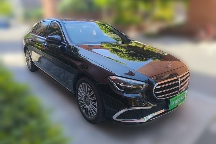 Used Mercedes-Benz E-Class 2021 E 300 L Stylish Model Front Right 45 Deg