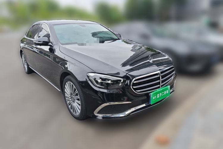 Used Mercedes-Benz E-Class 2021 E 300 L Stylish Model Front Right 45 Deg