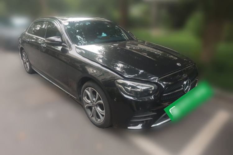 Used Mercedes-Benz E-Class 2021 E 300 L Sporty and Stylish Model Front Right 45 Deg