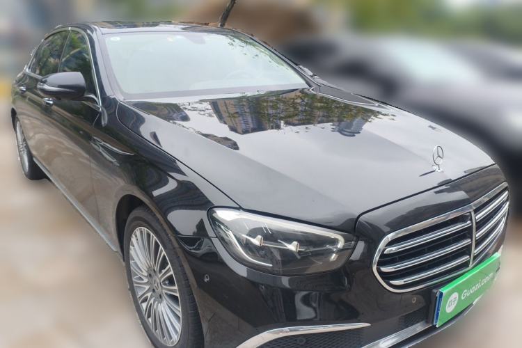 Used Mercedes-Benz E-Class 2021 E 300 L Luxury Model Front Right 45 Deg