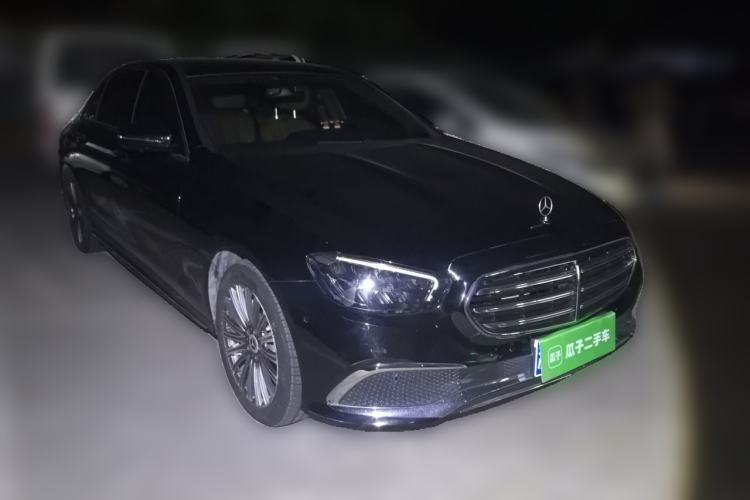 Used Mercedes-Benz E-Class 2021 E 300 L Stylish Model Front Right 45 Deg