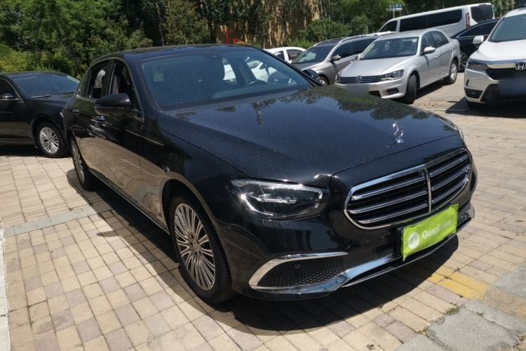 Used Mercedes-Benz E-Class 2021 Facelift E 300 L Stylish Edition Front Right 45 Deg