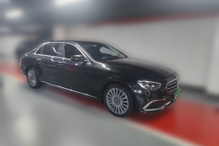 Used Mercedes-Benz E-Class 2021 E 300 L Stylish Model Front Right 45 Deg