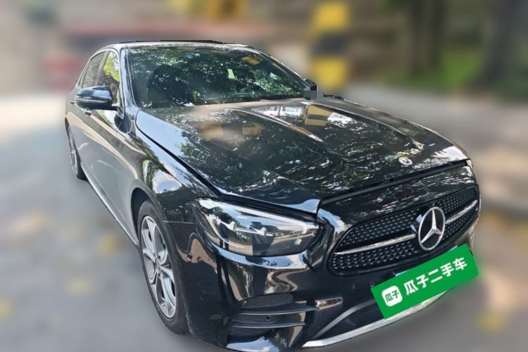 Used Mercedes-Benz E-Class 2021 E 300 L Sporty and Stylish Model Front Right 45 Deg