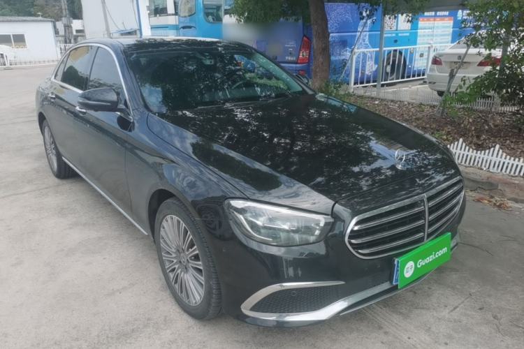 Used Mercedes-Benz E-Class 2021 E 300 L Stylish Model Front Right 45 Deg