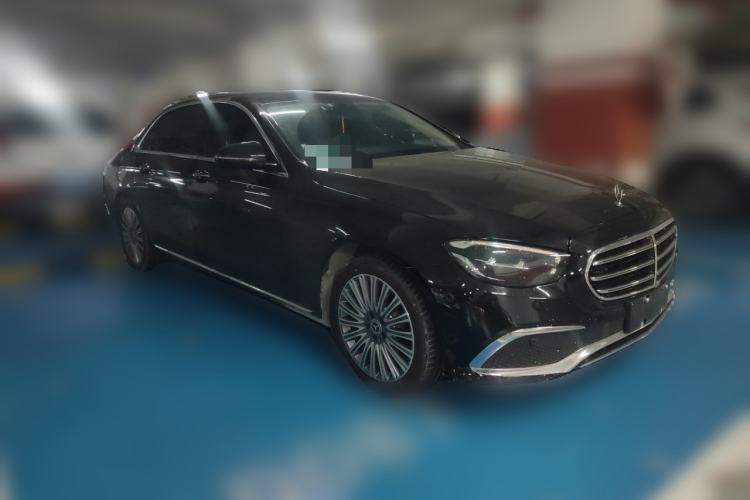 Used Mercedes-Benz E-Class 2021 E 300 L Stylish Model Front Right 45 Deg