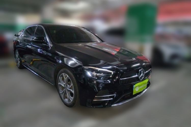 Used Mercedes-Benz E-Class 2021 E 300 L Sporty and Stylish Model Front Right 45 Deg