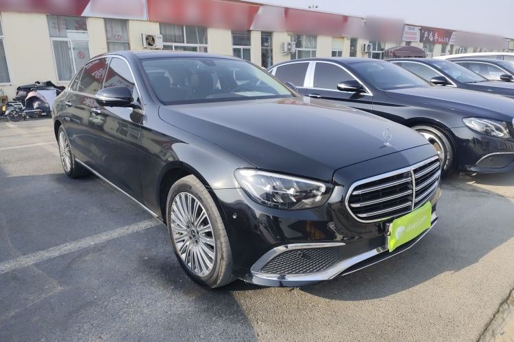 Used Mercedes-Benz E-Class 2021 Facelift E 300 L Stylish Edition Front Right 45 Deg