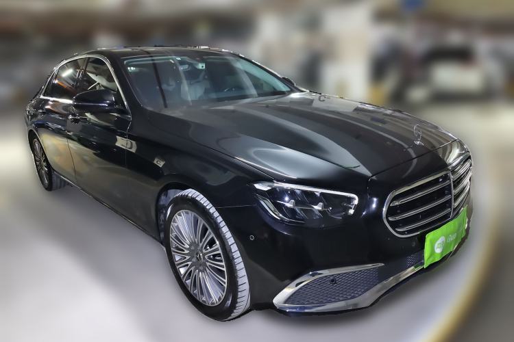 Used Mercedes-Benz E-Class 2021 E 300 L Stylish Model Front Right 45 Deg