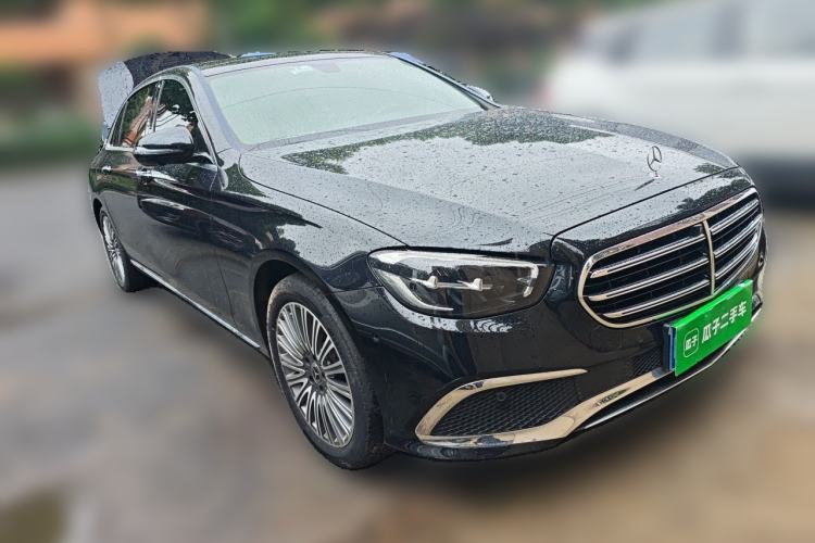Used Mercedes-Benz E-Class 2021 E 300 L Stylish Model Front Right 45 Deg