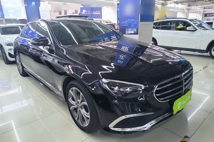 Used Mercedes-Benz E-Class 2021 E 300 L Sporty and Stylish Model Front Right 45 Deg