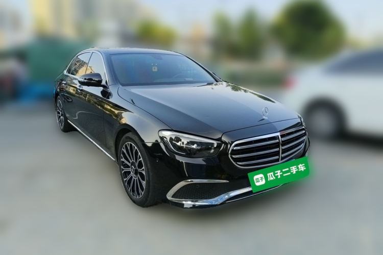 Used Mercedes-Benz E-Class 2021 E 300 L Luxury Model Front Right 45 Deg