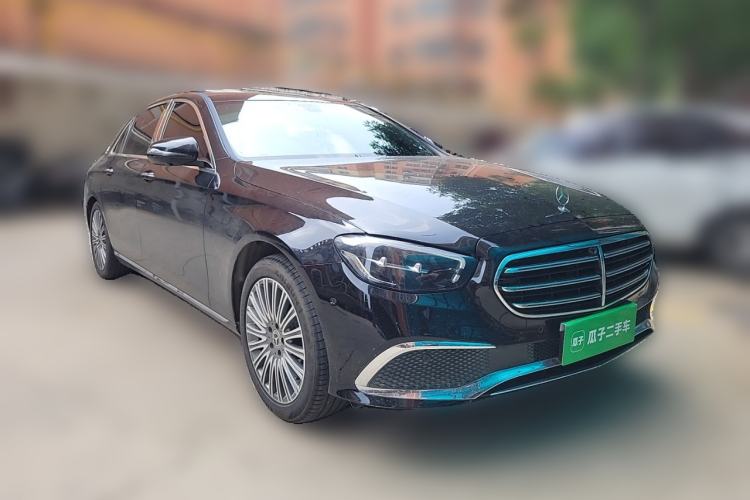 Used Mercedes-Benz E-Class 2021 E 300 L Luxury Model Front Right 45 Deg