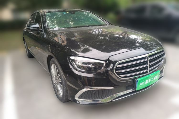 Used Mercedes-Benz E-Class 2021 E 300 L Stylish Model Front Right 45 Deg