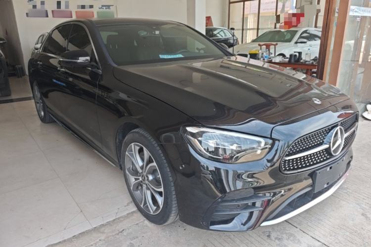 Used Mercedes-Benz E-Class 2021 E 300 L Sporty and Stylish Model Front Right 45 Deg