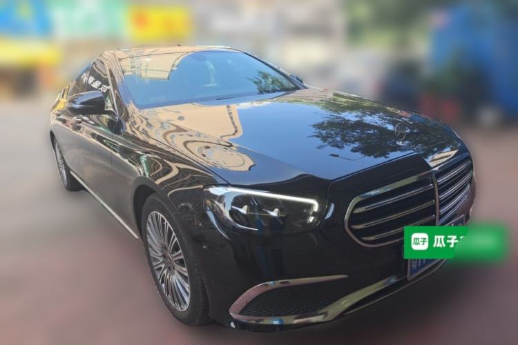 Used Mercedes-Benz E-Class 2021 E 300 L Stylish Model Front Right 45 Deg