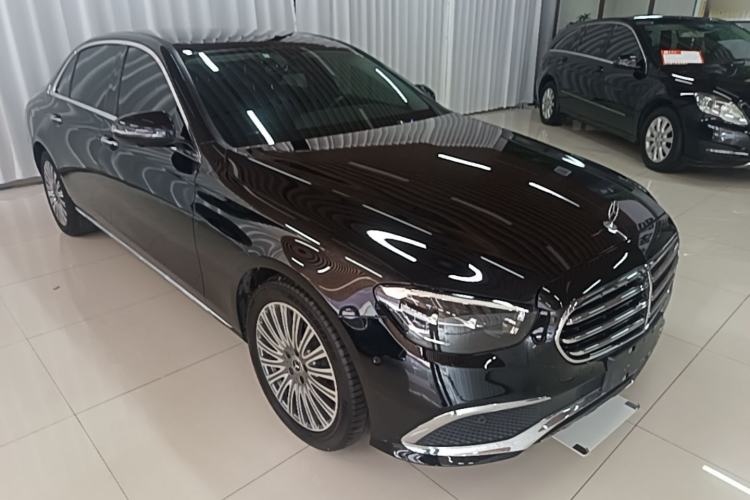Used Mercedes-Benz E-Class 2021 E 300 L Stylish Model Front Right 45 Deg