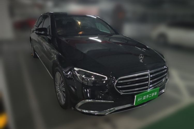 Used Mercedes-Benz E-Class 2021 E 300 L Luxury Model Front Right 45 Deg