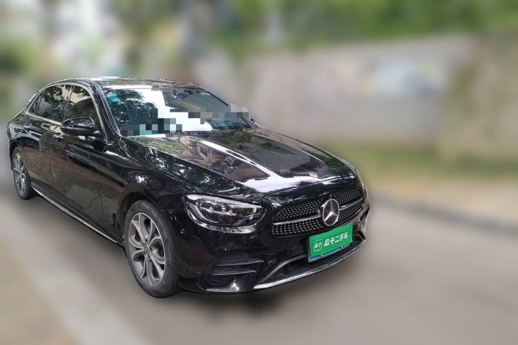 Used Mercedes-Benz E-Class 2021 E 300 L Sporty and Stylish Model Front Right 45 Deg