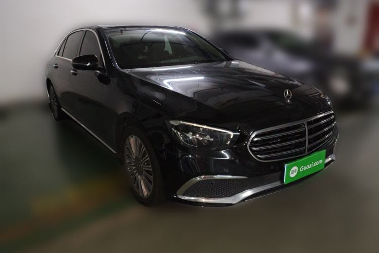 Used Mercedes-Benz E-Class 2021 E 300 L Stylish Model Front Right 45 Deg