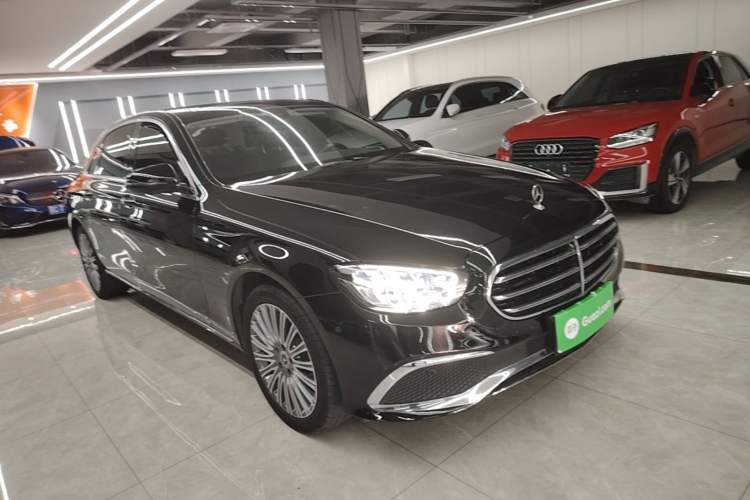 Used Mercedes-Benz E-Class 2021 Facelift E 300 L Stylish Edition Front Right 45 Deg