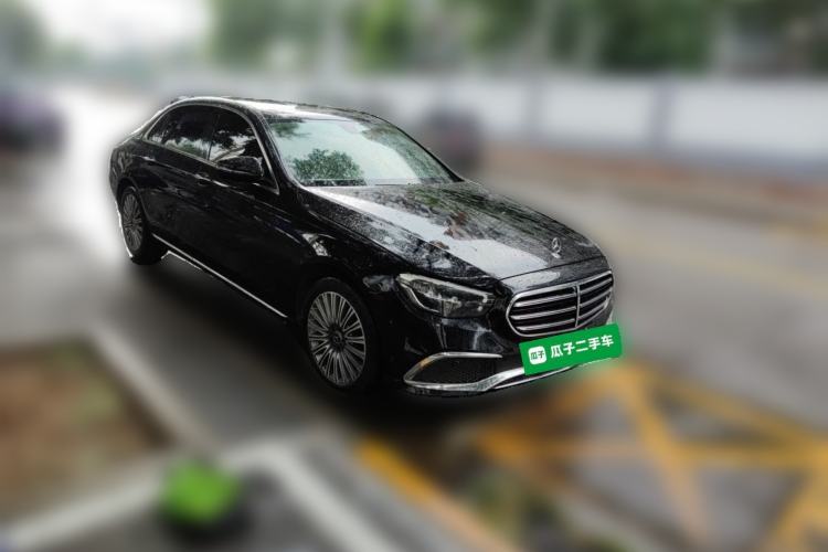 Used Mercedes-Benz E-Class 2021 E 300 L Stylish Model Front Right 45 Deg