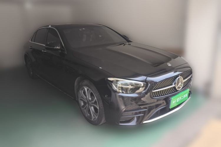 Used Mercedes-Benz E-Class 2021 E 300 L Sporty and Stylish Model Front Right 45 Deg