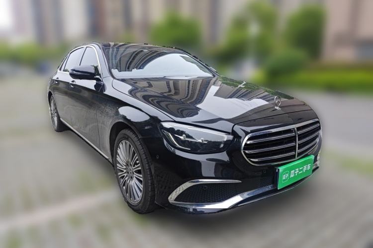 Used Mercedes-Benz E-Class 2021 E 300 L Stylish Model Front Right 45 Deg